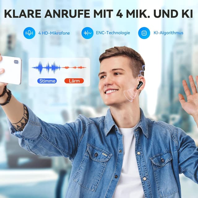 Thumbnail 4 de EarFun Air Life Bluetooth Kopfhörer 35 Std.