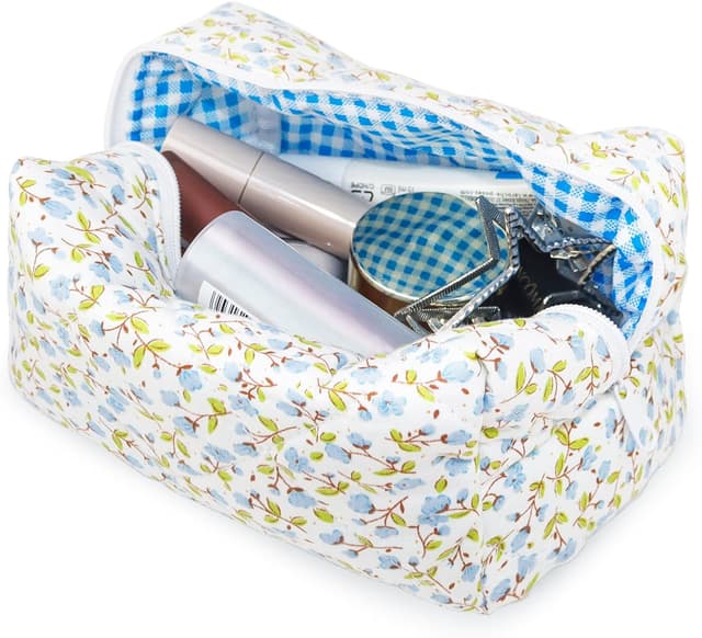 Imagen de Kosmetiktasche Reisetasche Make up Blau en OfertitasTOP