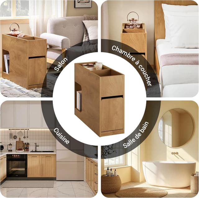 Thumbnail 6 de SoBuy FBT158-N table d'appoint slim 25 cm