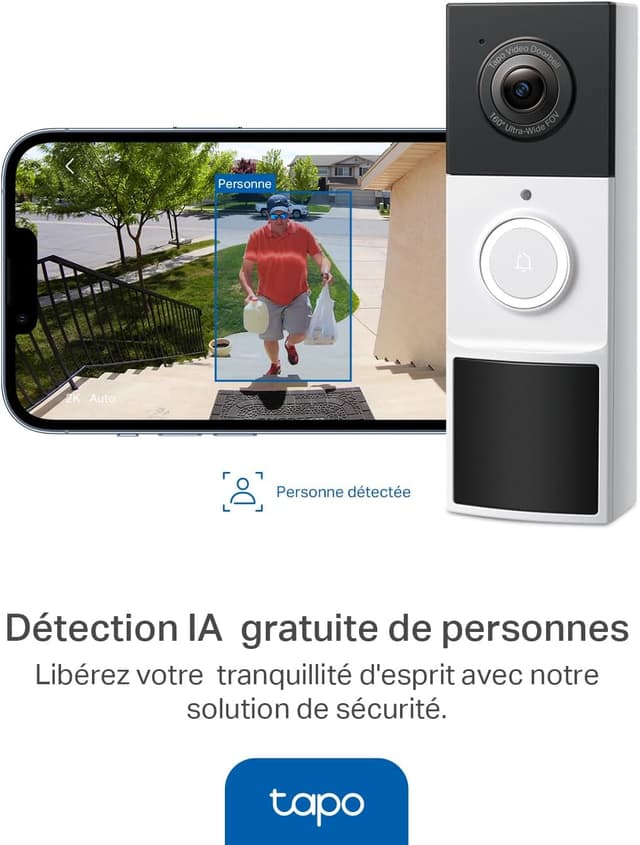 Thumbnail 5 de Tapo D210 sonnette 3MP