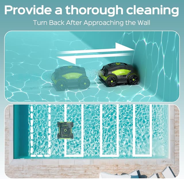 Thumbnail 4 de WINNY WY1103 Limpiafondos I️nalambrico para Piscinas de 120m²🧹