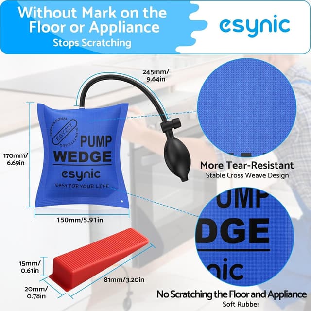 Thumbnail 6 de eSynic Air Wedge 297 lbs lifting bag