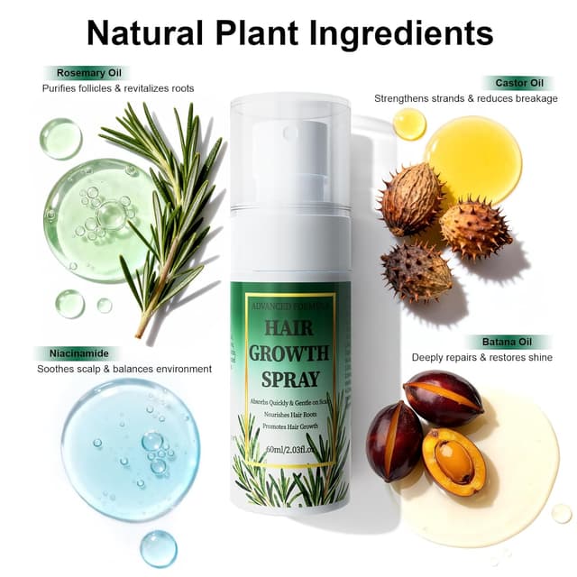 Detalle de Aisisree Haarwachstums Serum Spray 60 ml