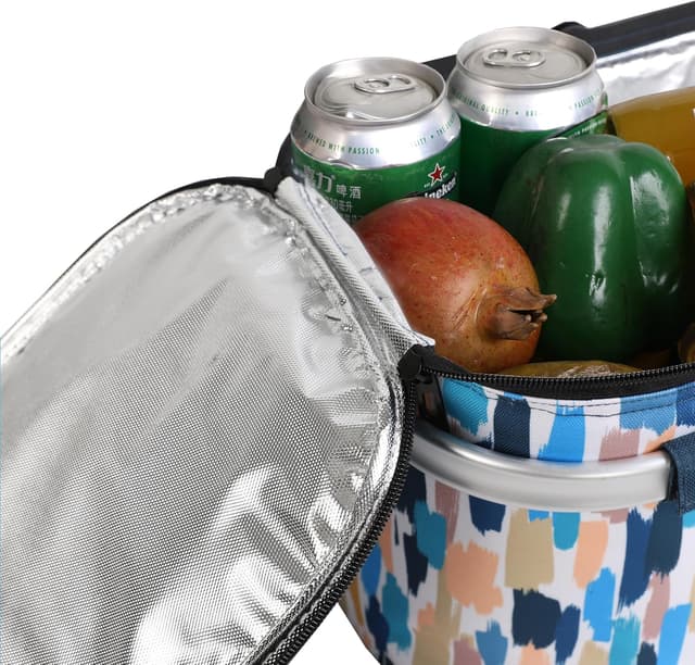 Thumbnail 3 de ALLCAMP faltbare Isoliertasche als Einkaufskorb mit Deckel – Thermokorb für 2 Personen