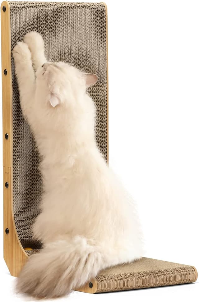 Imagen de FUKUMARU 26.8 Inch L Shape Cat Scratcher en OfertitasTOP