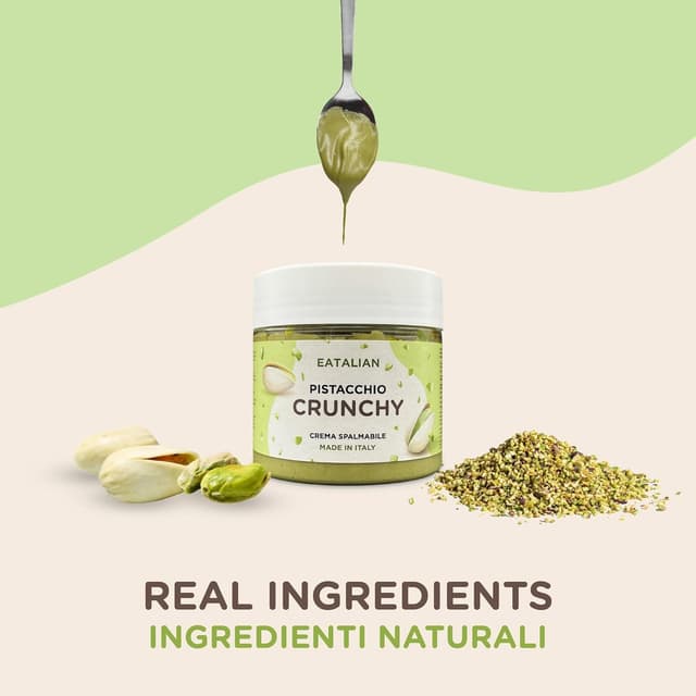 Thumbnail 2 de EATALIAN by AMZ BETTER Crema de Pistacho Crunchy 200g 🍫