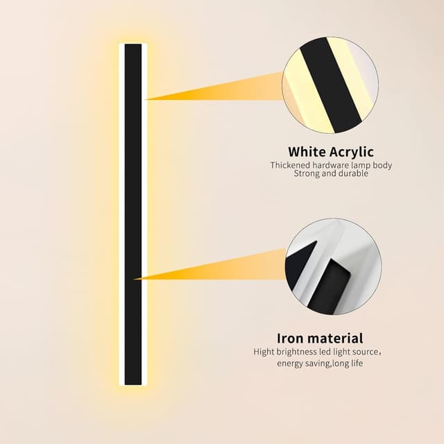 Thumbnail 4 de Wloyimo 100cm 40W Outdoor Dimmable Wall Light