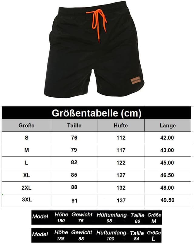 Thumbnail 3 de Badehose Herren mit Reißverschlusstasche 🏖