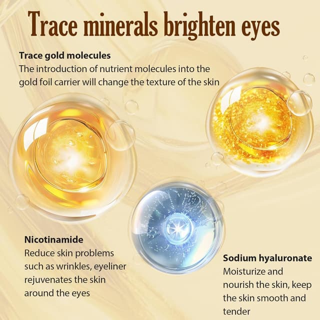 Thumbnail 4 de Maschera occhi 24K Gold 60 pezzi 💆