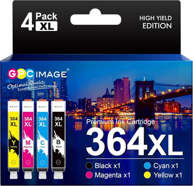 Detalle de GPC Image 364XL Compatible Ink Pack 4-Pack 🖨