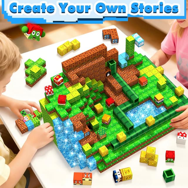 Thumbnail 6 de LUVTOY Magnetic Blocks 108pcs