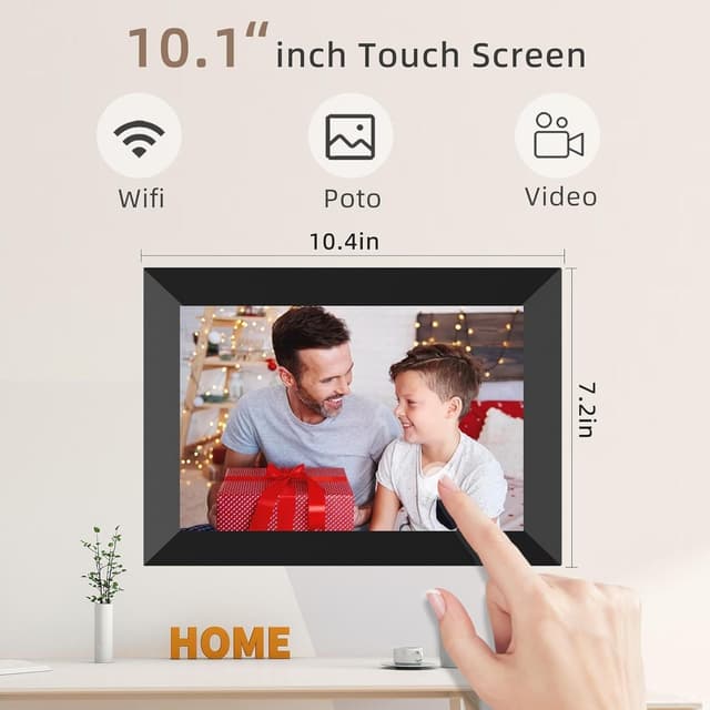 Thumbnail 6 de YUUTY 10,1 Zoll digitaler Bilderrahmen