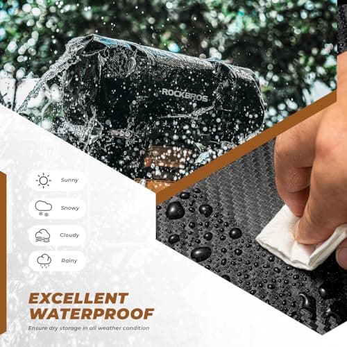 Detalle de ROCKBROS Sacoche de Selle Moto 50L