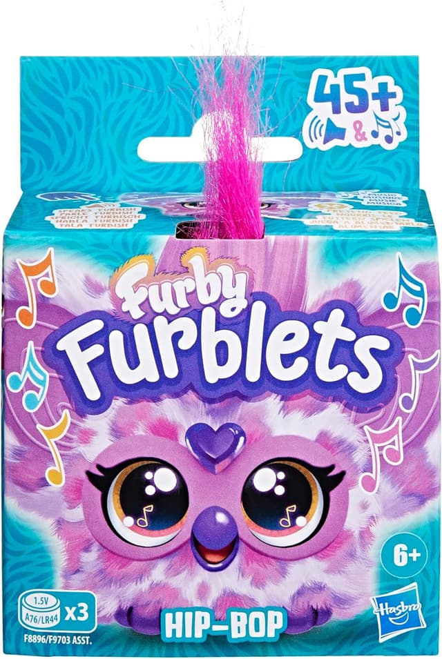 Detalle 2 de Furby Furblets Hip-Bop 🧸 Minipeluche Electrónico de Juguete