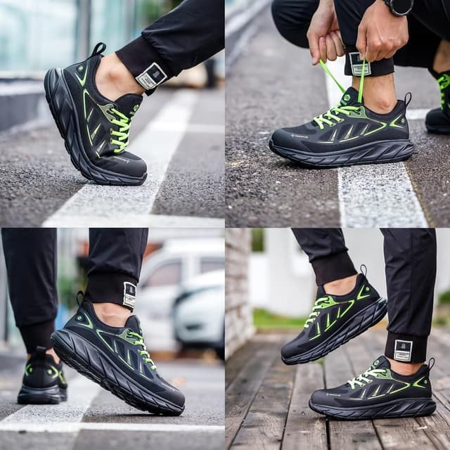 Detalle de ISOOUS Scarpe antinfortunistiche uomo/donna con punta in acciaio e suola in Kevlar