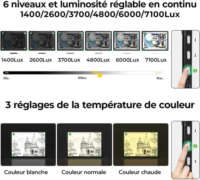 Thumbnail 3 de Zocilight Tampon Lumineux A4 Rechargeable