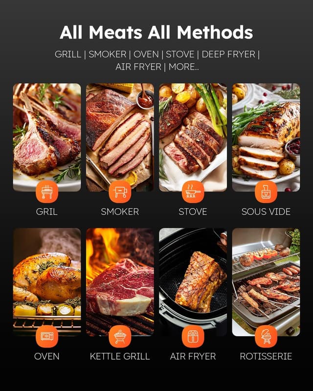 Thumbnail 6 de Smart Wireless Meat Thermometer with Ultra-Thin Probe