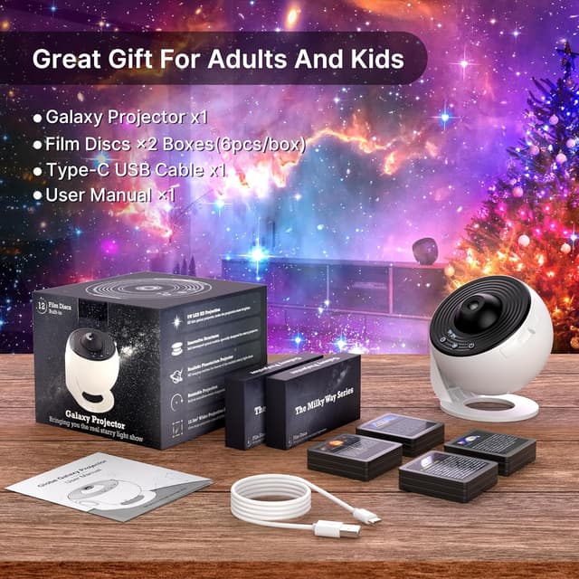 Thumbnail 5 de Mexllex Proyector Estrellas 13 en 1