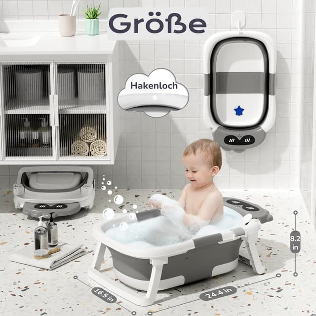 Detalle de COOSEYA Baby Badewanne 0–18 Monate