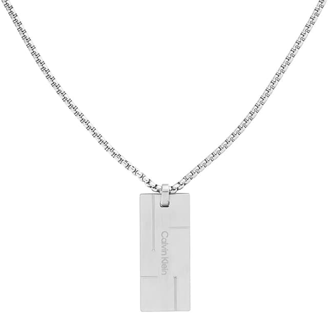 Thumbnail 1 de Calvin Klein Anhänger-Halskette GRID 61 cm