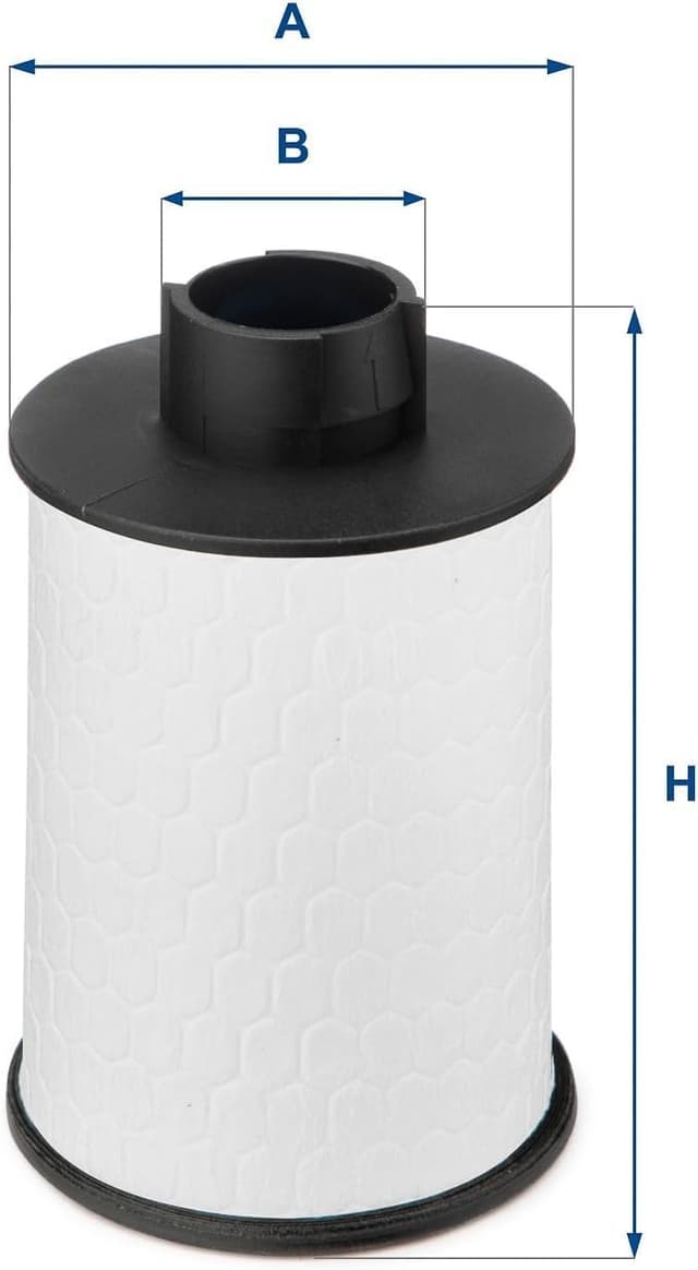 Detalle 2 de Filtre diesel UFI Filters 60.H2O.00 (filtre à carburant) – remplacement pour modèles Citroën, Fiat, Peugeot