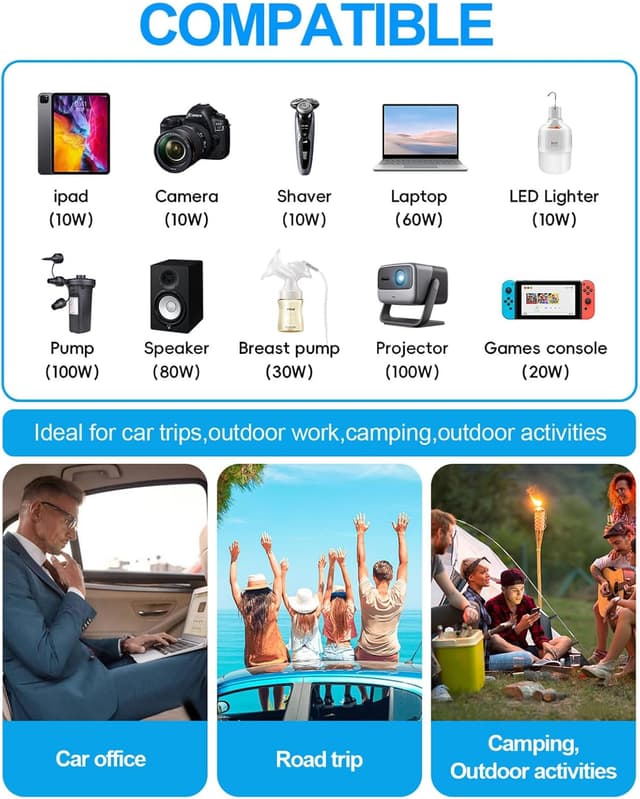 Thumbnail 5 de YSOLX 300W Car Power Inverter