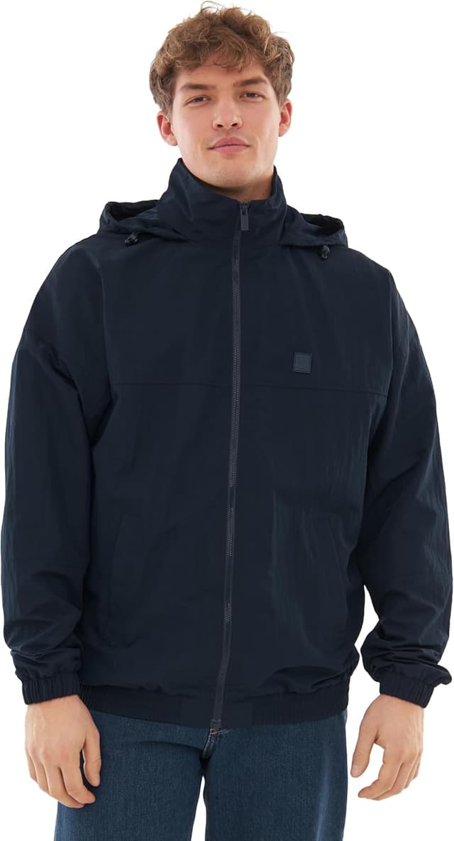 Detalle de Johnny Urban Veste de sport zippée unisexe Lennon avec capuche