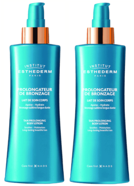 Detalle de Institut Esthederm Aftersun Prolongador Bronceado 2x200 ml ☀