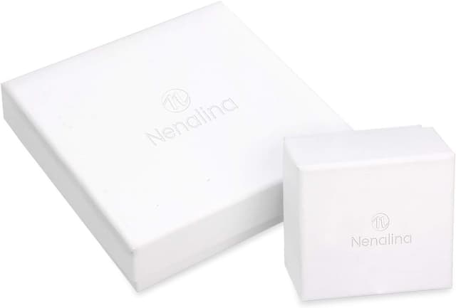 Detalle 2 de Nenalina 212259–001 : bague pour femme en argent 925 sertie d’un cabochon grenat