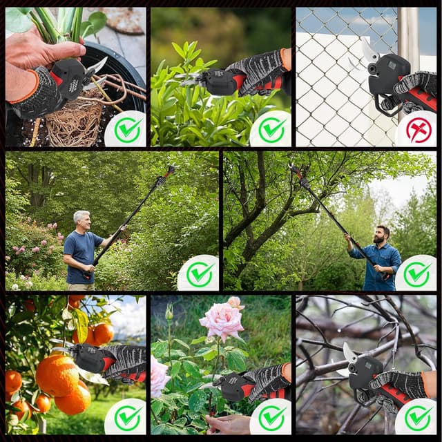 Thumbnail 6 de NUZEKY forbice potatura batteria 50 mm