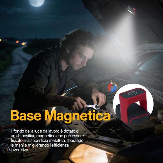 Thumbnail 3 de Tolesum Luce da Lavoro 1200 mAh 🔦