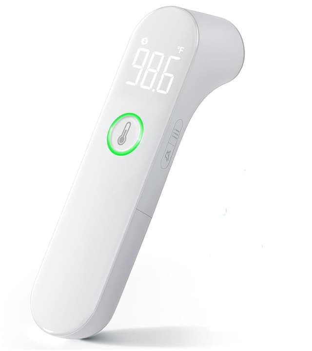 Detalle de Forehead Thermometer for Adults and Kids (Non-Contact) by Viproud with Fever Alarm & Mute Mode