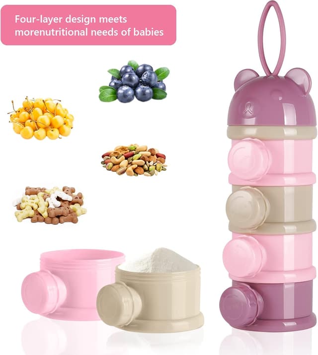 Detalle de Vicloon dispenser latte in polvere 4 scomparti