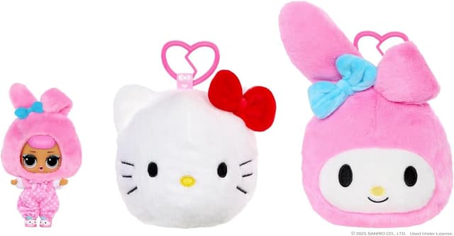 Detalle 2 de L.O.L. Surprise Loves Hello Kitty plush reversibile