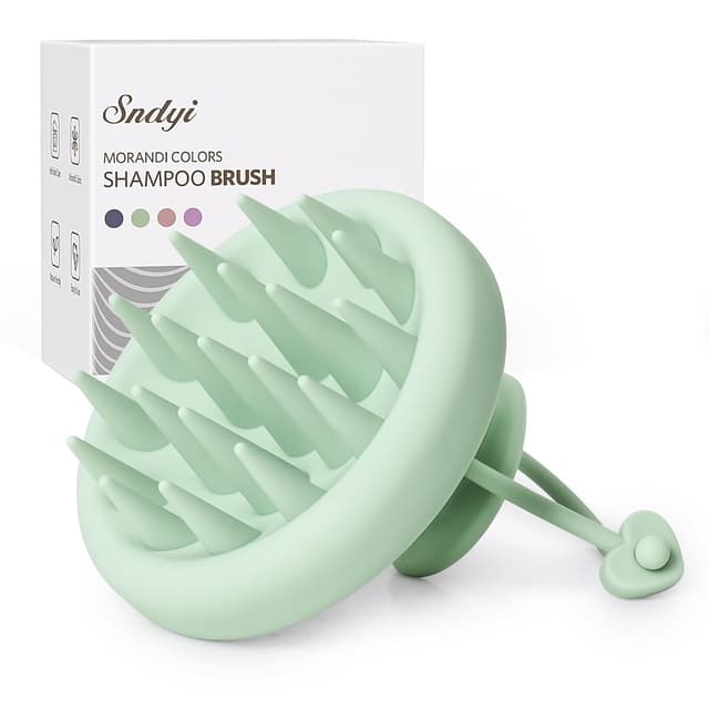 Detalle de Sndyi Silikon Kopfhaut Massagebürste