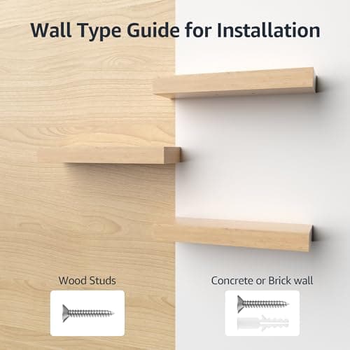 Detalle 2 de Amazon Basics Estantes flotantes 40,13 cm