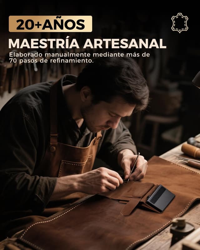 Thumbnail 4 de LORZOR Cartera Hombre con RFID y Monedero