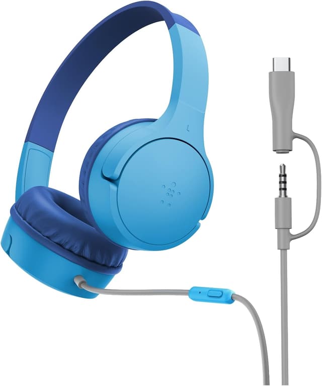Detalle de Belkin SoundForm Mini Kids Headphones 85dB