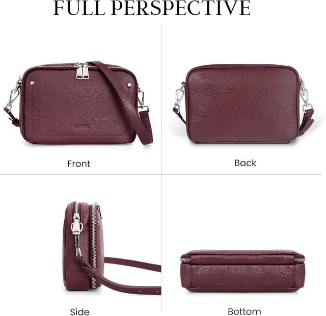 Thumbnail 6 de Befen Echtleder Crossbody Bag Damen klein