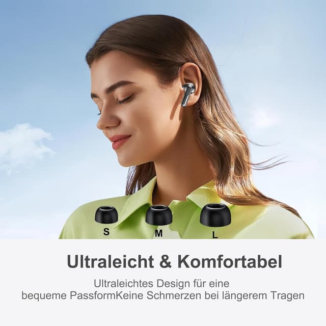 Thumbnail 5 de EXZHIG Kabellose In‑Ear Bluetooth 5.4 Kopfhörer, 30 Std. Spielzeit