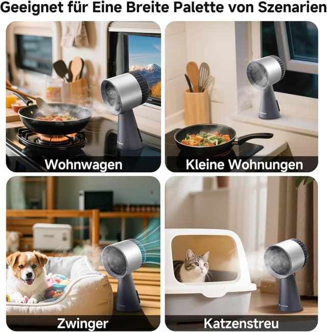 Thumbnail 6 de AAOBOSI Mini Dunstabzugshaube mit 3 Stufen