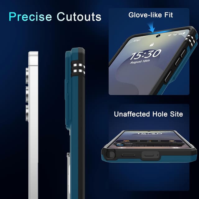 Thumbnail 5 de DEERLAMN Case for Samsung Galaxy S26 Ultra 6.9-Inch Light Blue