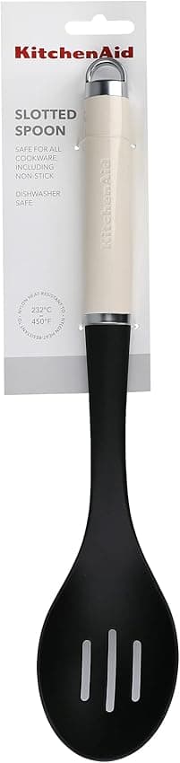 Thumbnail 4 de KitchenAid Cucharón de rejilla ergonómico, negro/beige 🍽