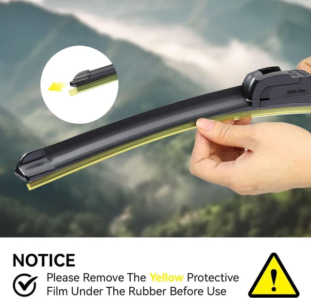 Thumbnail 4 de Dog Tail 22 Inch Wiper Blades for Ford F-150