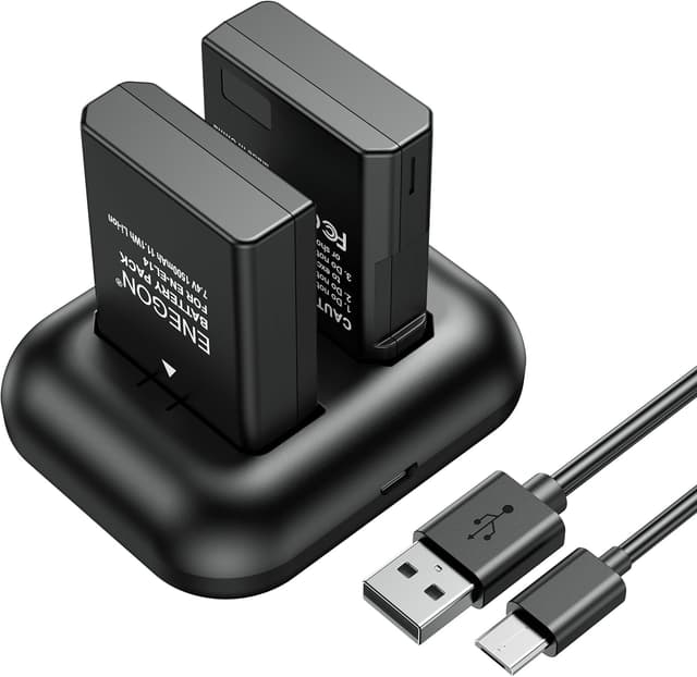 Imagen de ENEGON EN-EL14 coppia batterie 1500 mAh en OfertitasTOP