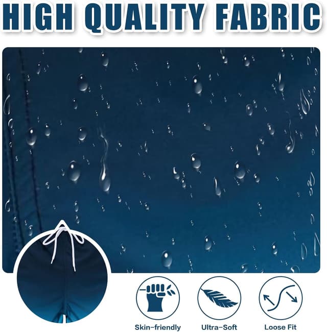 Thumbnail 6 de Vorvowry Costume Uomo da Mare: calzoncini impermeabili ad asciugatura rapida con tasche