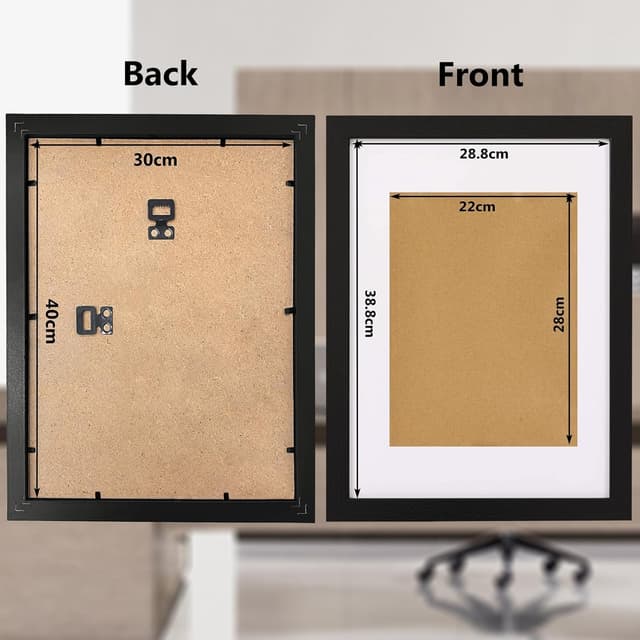 Detalle de MEGAROOM Wood Picture Frame 30x40cm