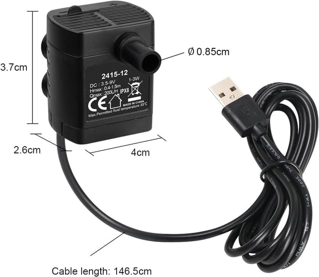 Thumbnail 2 de flintronic Pompa Fontanella per Gatti 200L/H