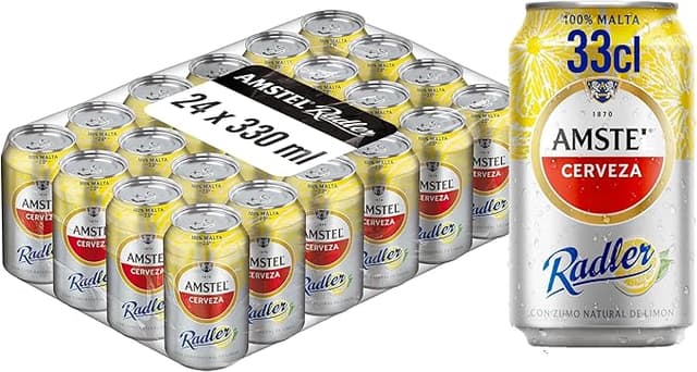 Imagen de Amstel Radler Cerveza ✨ 24x330ml en OfertitasTOP