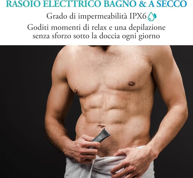 Thumbnail 5 de kensen Rasoio elettrico corpo 2-in-1, autonomia 100 min 🪒
